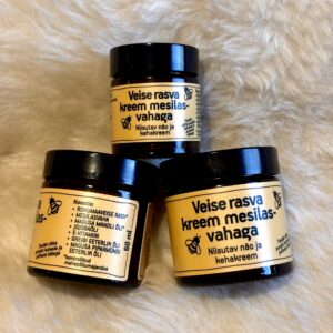 Veiserasva kreem mesilasvahaga