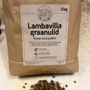 Lambavilla graanulid